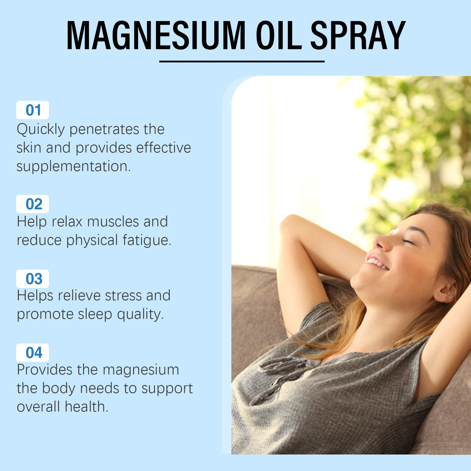 純粋なマグネシウムオイルスプレー ナチュラル 筋肉を和らげる - Bath Salts Magnesium のレビューと価格