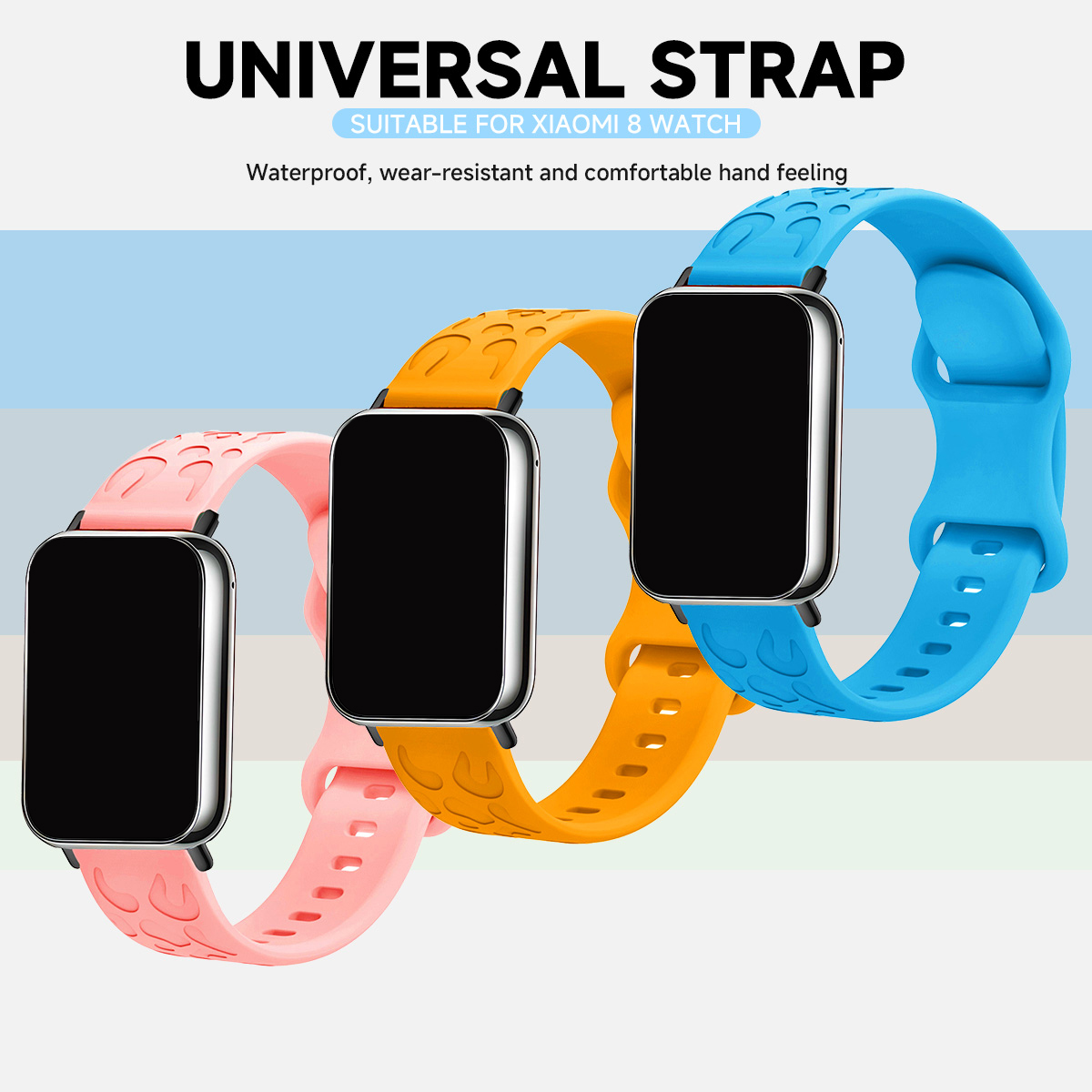 Redmi Watch 5/4用シリコンスポーツストラップ、 - Health Wellness Bracelet のレビューと価格