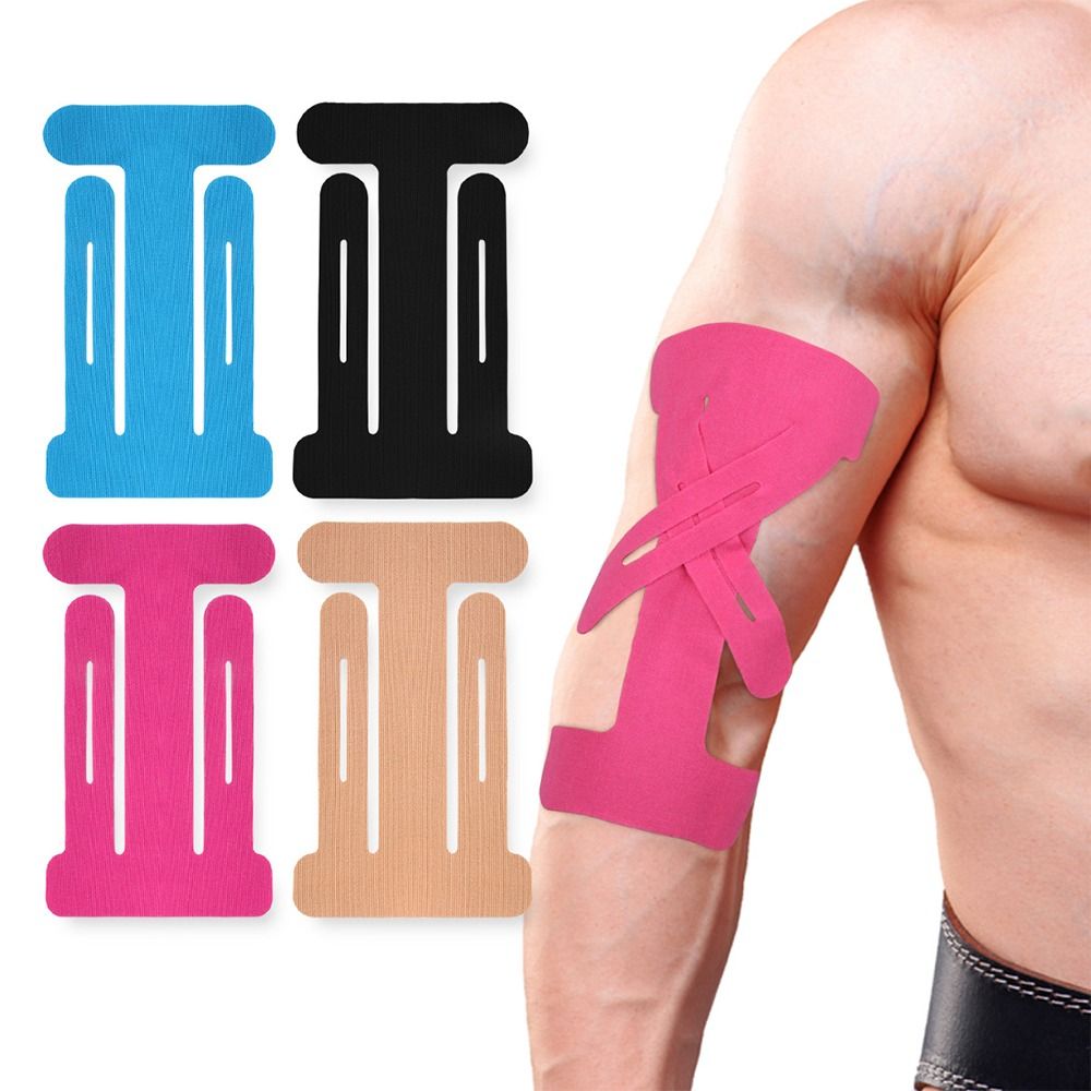 10個入り 安定性のある防水肘用包帯 通気性のあるプレカット - Sports Taping Precut のレビューと価格