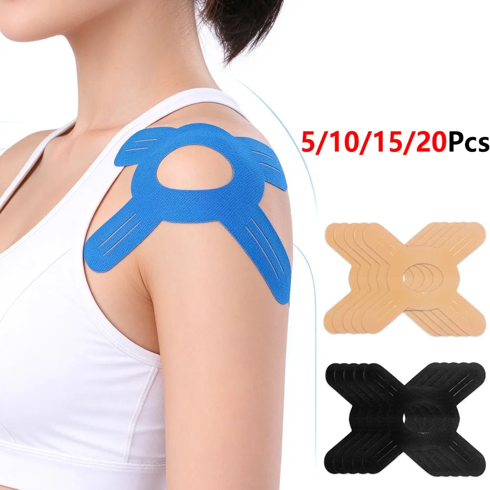 5/10/15/20個入り、あらかじめカットされたクロス型キ - Sports Taping Precut のレビューと価格