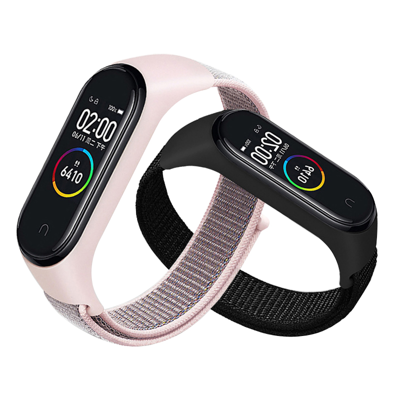 Mi Band 8 9 10 11用ナイロンブレスレット、ス - Health Wellness Bracelet のレビューと価格