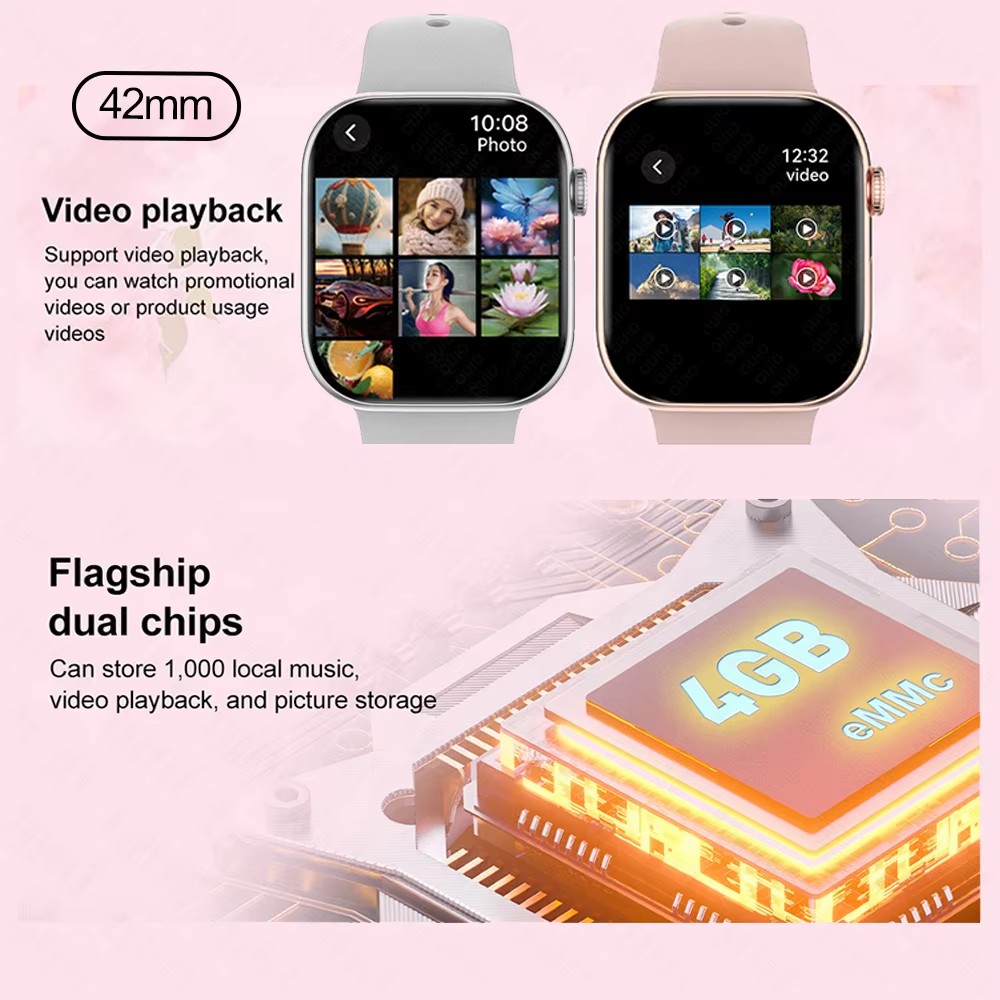 DT Watch X Mini スマートウォッチ。1.85イ - Health Wellness Bracelet のレビューと価格