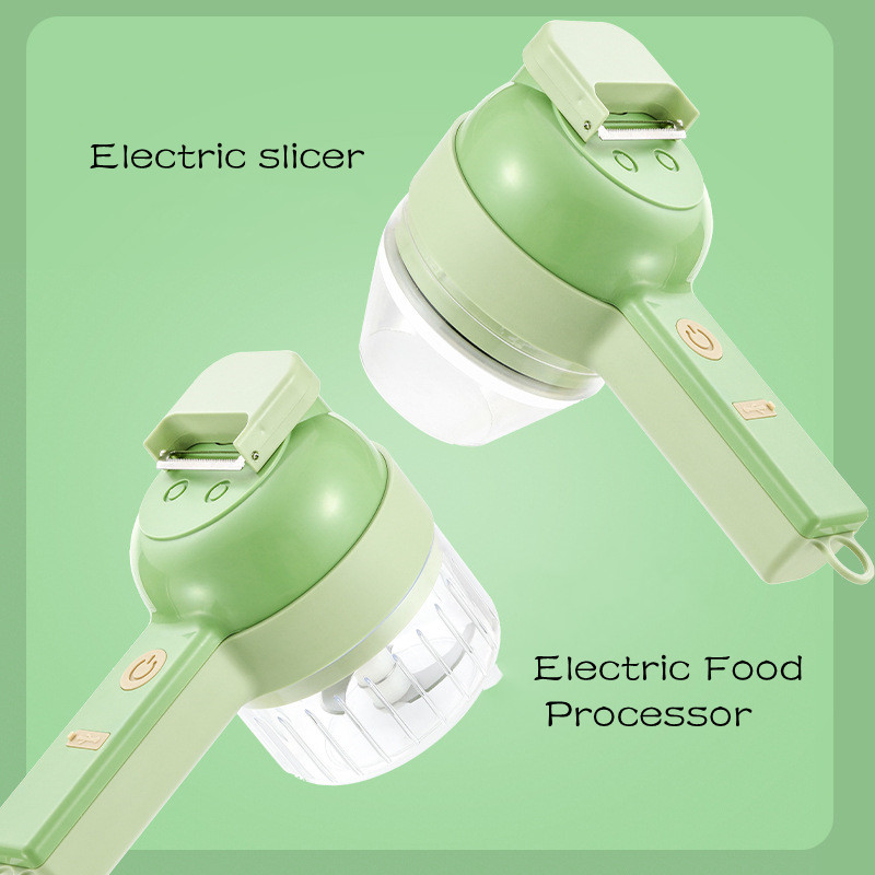 4In1 電気野菜カッターセットハンドヘルドワイヤレス電気ガ - Health Wellness Lifestyle のレビューと価格