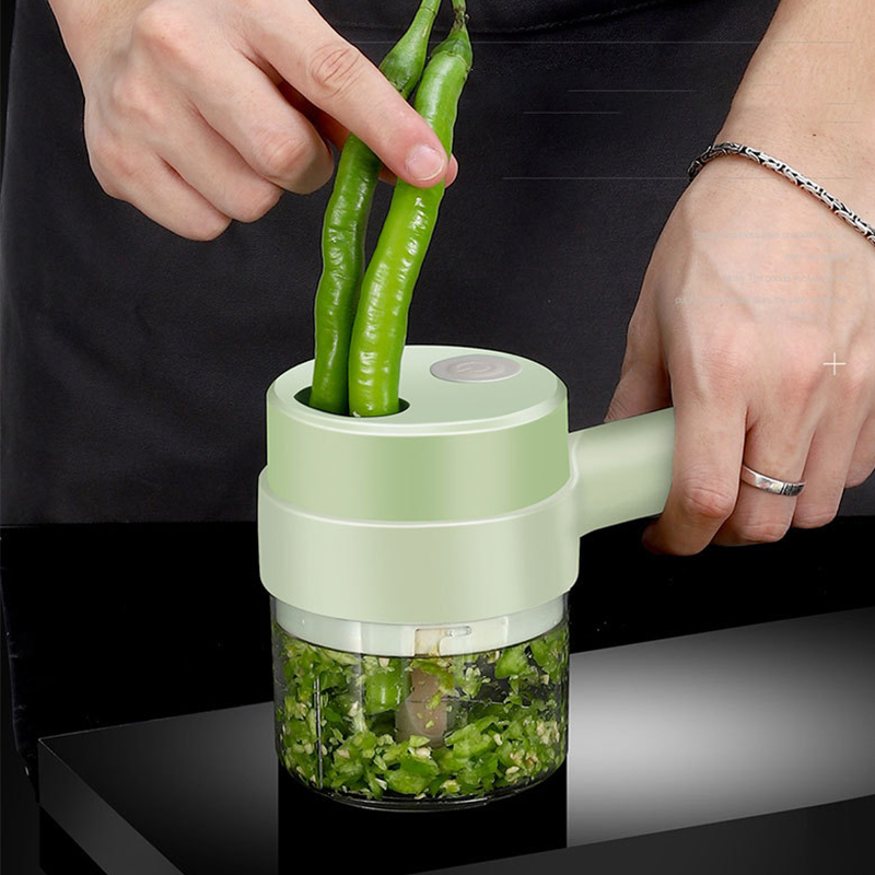 4In1 電気野菜カッターセットハンドヘルドワイヤレス電気ガ - Health Wellness Lifestyle のレビューと価格