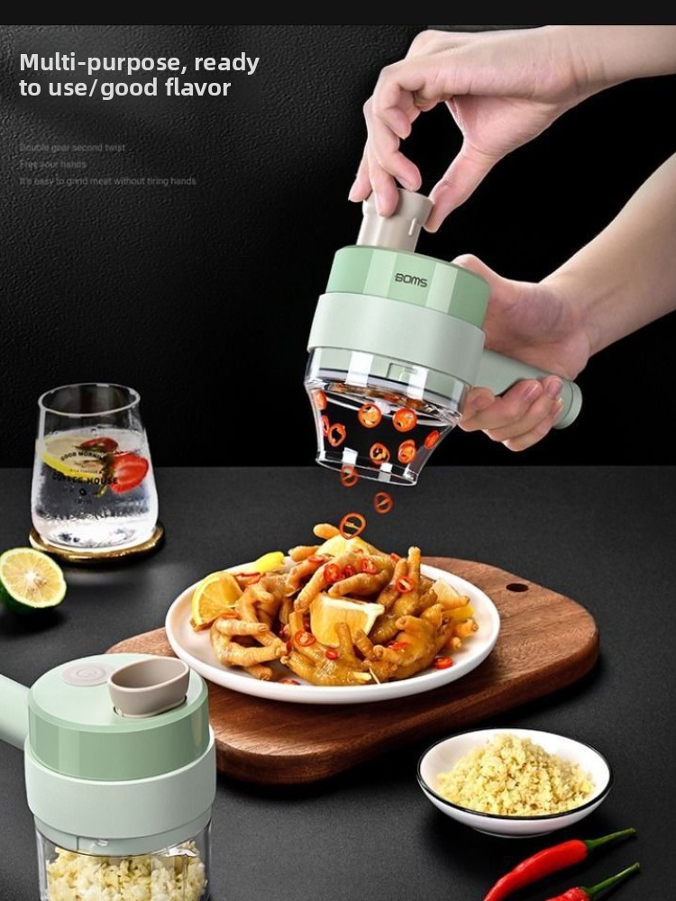4In1 電気野菜カッターセットハンドヘルドワイヤレス電気ガ - Health Wellness Lifestyle のレビューと価格
