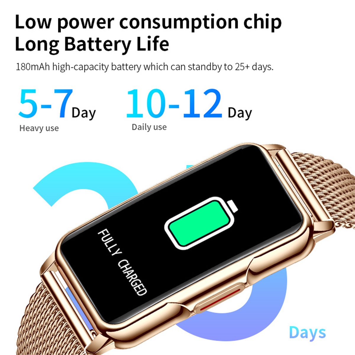 LIGE スマートウォッチ男性女性フィットネススマートブレス - Health Wellness Bracelet のレビューと価格